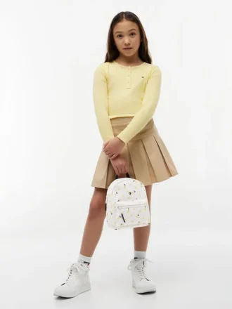 Kids’ Allover Lemon Print Backpack