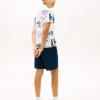 Kids’ Allover Logo Stretch Polo Kids’ Allover Logo Stretch Polo