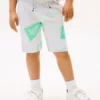 Kids’ Allover Mixed Logo Sweatshort Kids’ Allover Mixed Logo Sweatshort