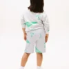 Kids’ Allover Mixed Logo Sweatshort Kids’ Allover Mixed Logo Sweatshort
