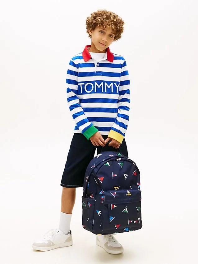 Kids’ Allover Sailing Flag Backpack Kids’ Allover Sailing Flag Backpack