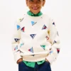Kids’ Allover Sailing Flag Sweatshirt Kids’ Allover Sailing Flag Sweatshirt