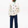 Kids’ Allover Sailing Flag Sweatshirt Kids’ Allover Sailing Flag Sweatshirt