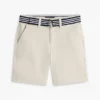 Kids’ Belted Baggy Stretch Chino Short