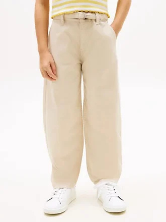 Kids’ Belted Barrel Pant