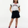 Kids’ Belted Stretch Pull-On Short