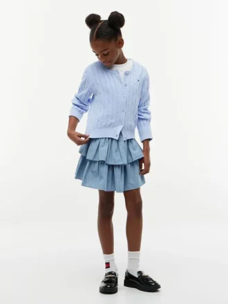 Kids’ Cable Knit Cardigan