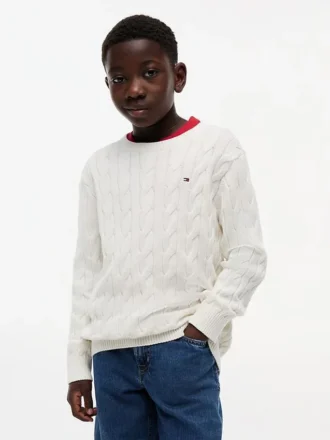 Kids’ Cable Knit Sweater