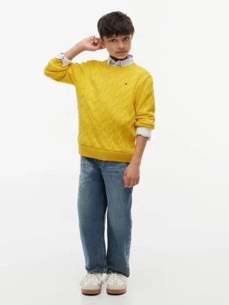 Kids’ Cable Knit Sweater
