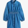 Kids’ Chambray Shirtdress