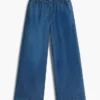 Kids’ Chambray Wide Leg Pull-On Pant