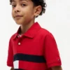 Kids’ Colorblock Flag Stretch Polo Kids’ Colorblock Flag Stretch Polo