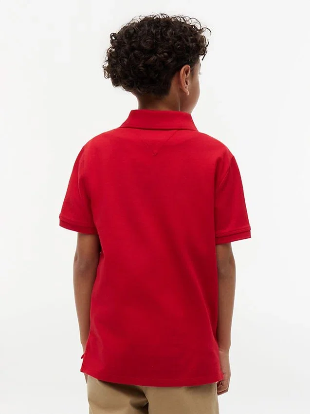 Kids’ Colorblock Flag Stretch Polo Kids’ Colorblock Flag Stretch Polo