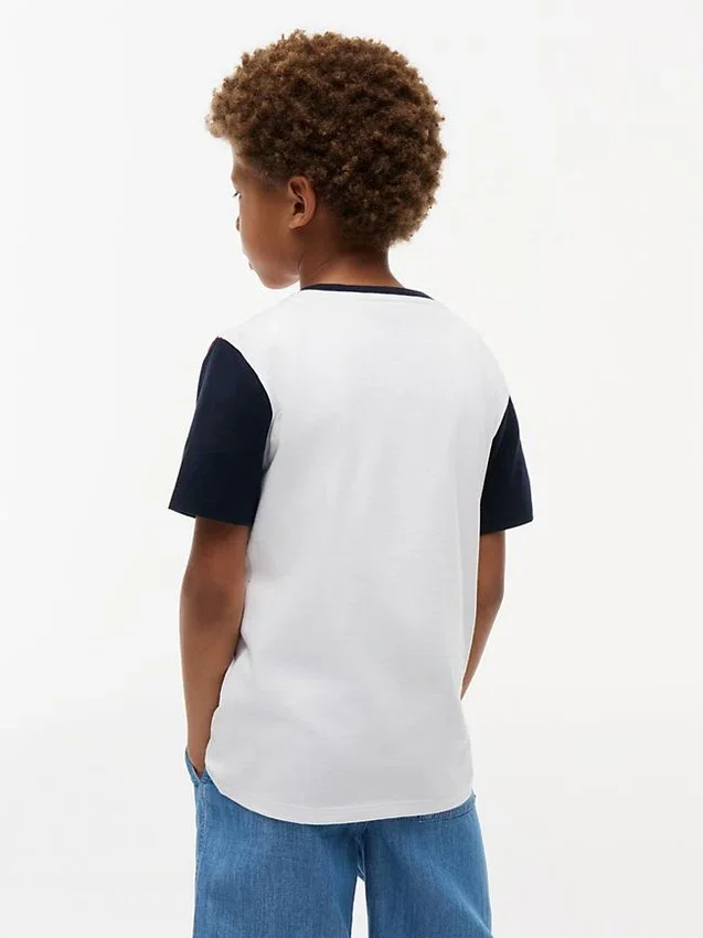 Kids’ Colorblock Flag Stripe T-Shirt Kids’ Colorblock Flag Stripe T-Shirt