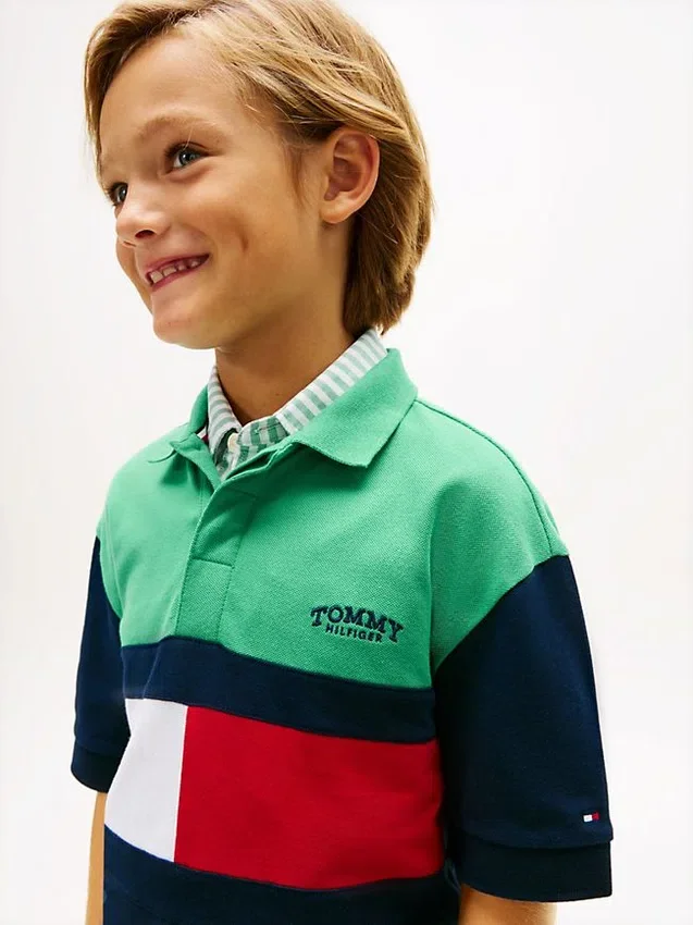 Kids’ Colorblock Rugby Polo Kids’ Colorblock Rugby Polo