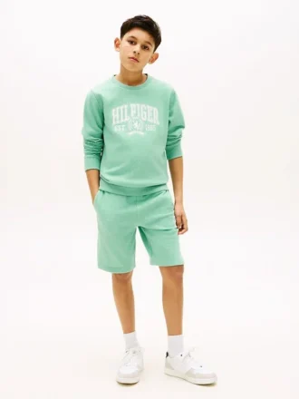 Kids’ Crest Logo Short