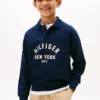 Kids’ Curved Hilfiger Graphic Sweatshirt Kids’ Curved Hilfiger Graphic Sweatshirt