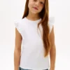 Kids’ Embroidered Eyelet Flutter T-Shirt Kids’ Embroidered Eyelet Flutter T-Shirt