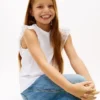 Kids’ Embroidered Eyelet Flutter T-Shirt Kids’ Embroidered Eyelet Flutter T-Shirt