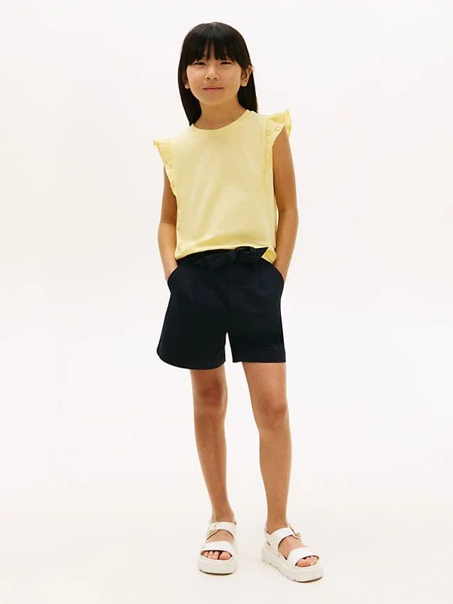 Kids’ Embroidered Eyelet Flutter T-Shirt Kids’ Embroidered Eyelet Flutter T-Shirt
