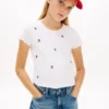 Kids’ Embroidered Star Ribbed T-Shirt