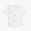 Kids’ Embroidered Star Ribbed T-Shirt