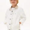 Kids’ Flag Logo Denim Jacket