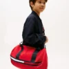 Kids’ Flag Stripe Logo Duffle Bag