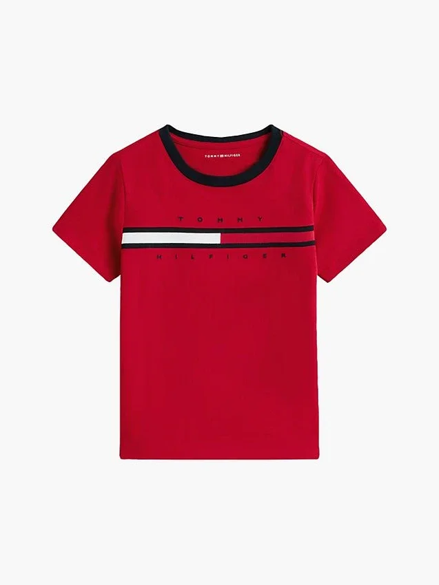 Kids’ Flag Stripe Logo T-Shirt Kids’ Flag Stripe Logo T-Shirt