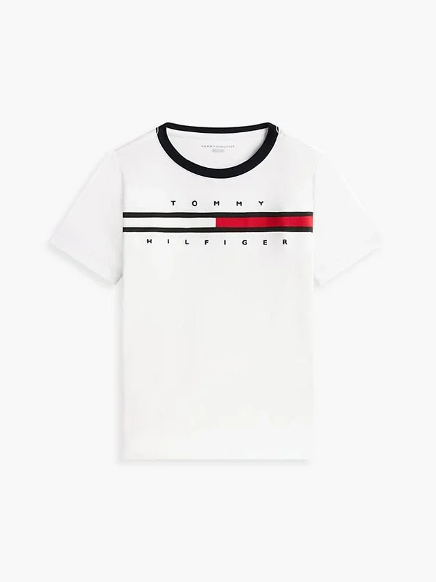 Kids’ Flag Stripe Logo T-Shirt Kids’ Flag Stripe Logo T-Shirt