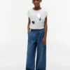 Kids’ Flip Sequin Floral Logo T-Shirt