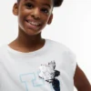 Kids’ Flip Sequin Floral Logo T-Shirt