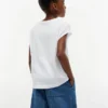 Kids’ Flip Sequin Floral Logo T-Shirt