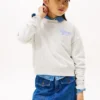 Kids’ Flocked Logo Sweatshirt Kids’ Flocked Logo Sweatshirt