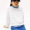 Kids’ Flocked Logo Sweatshirt Kids’ Flocked Logo Sweatshirt
