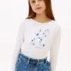Kids’ Floral Monogram T-Shirt