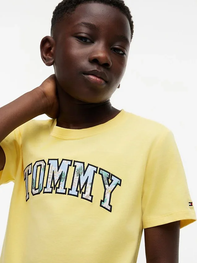 Kids’ Floral Tommy Logo T-Shirt Kids’ Floral Tommy Logo T-Shirt