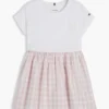 Kids’ Gingham Seersucker Combo Dress