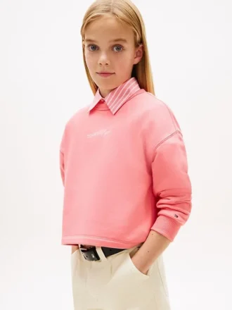 Kids’ Glitter Tommy Logo Sweatshirt