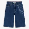 Kids’ Graffiti Print Baggy Denim Short Kids’ Graffiti Print Baggy Denim Short