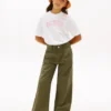 Kids’ High-Rise Wide Leg Pant