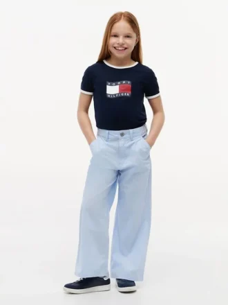 Kids’ High-Rise Wide Leg Pant