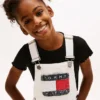 Kids’ Hilfiger Badge Denim Overall Dress