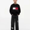 Kids’ Hilfiger Graffiti Print Baggy Jean
