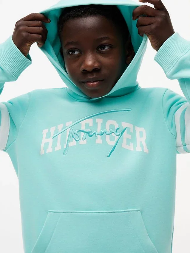 Kids’ Hilfiger Logo Hoodie Kids’ Hilfiger Logo Hoodie