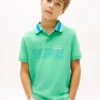 Kids’ Hilfiger Logo Stretch Polo Kids’ Hilfiger Logo Stretch Polo