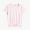 Kids’ Hilfiger Logo Tie-Front T-Shirt