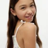 Kids’ Lemon Print Smocked Sundress Kids’ Lemon Print Smocked Sundress