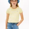 Kids’ Lettuce-Trim Ribbed Top