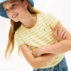 Kids’ Lettuce-Trim Ribbed Top